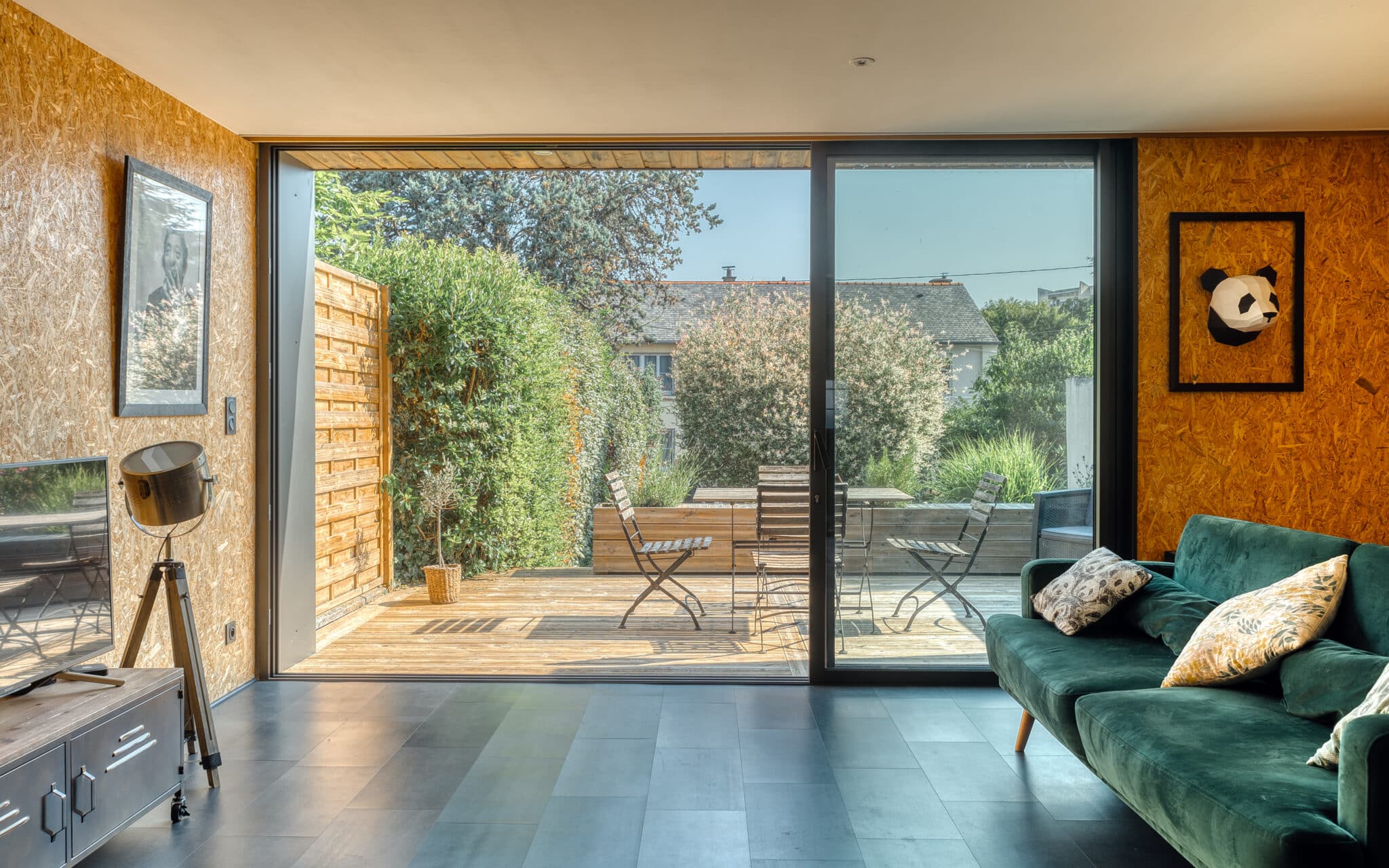 Maison construite par les architectes et maîtres d'œuvre Agence MO dans le Maine-et-Loire